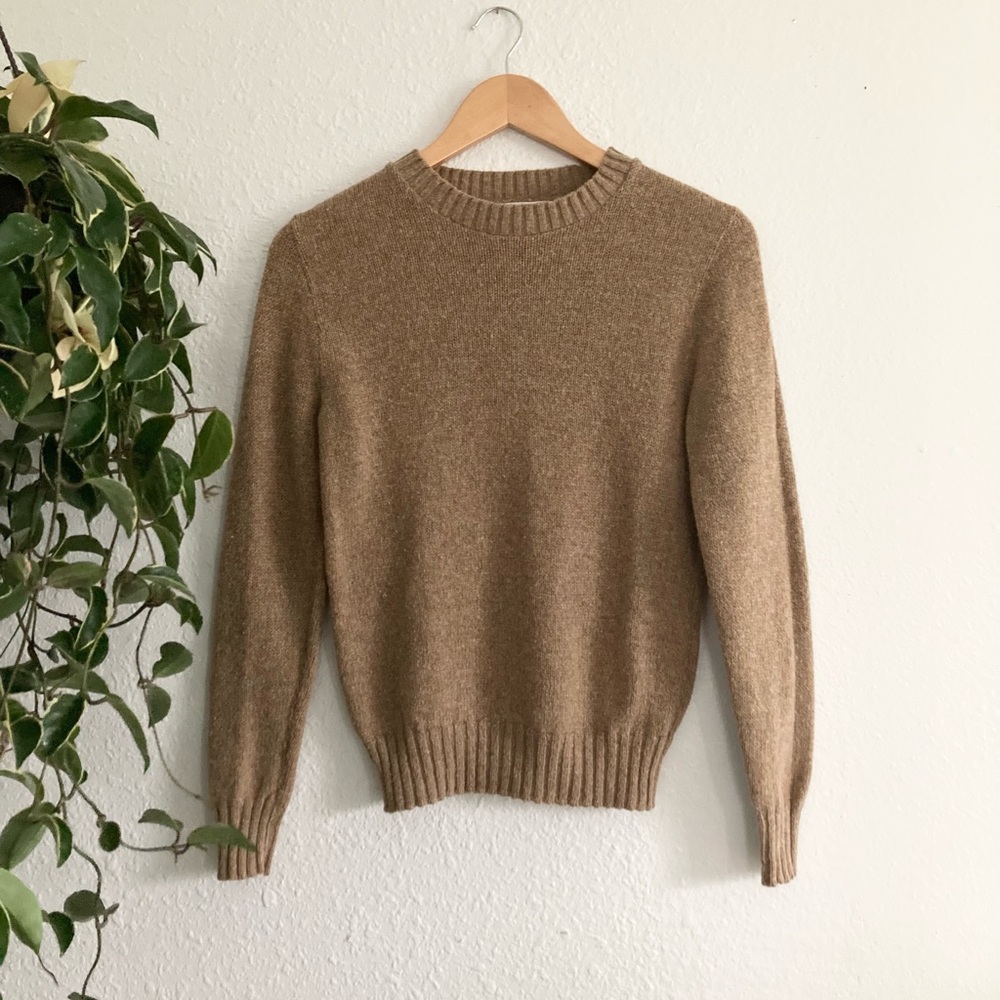 Vintage caramel sweater